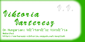 viktoria varteresz business card